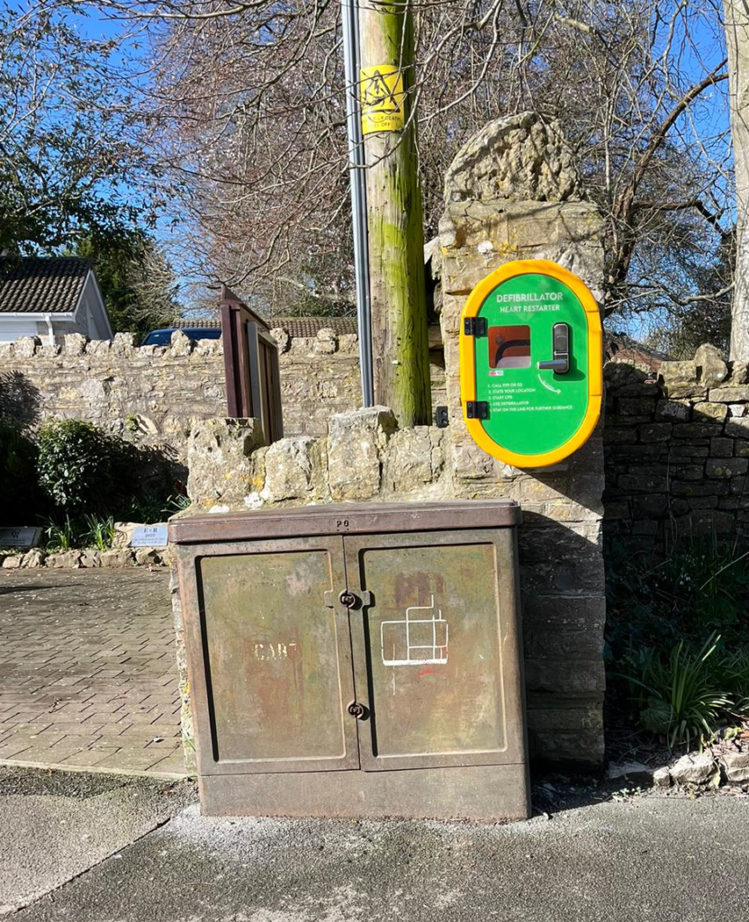 Catcott Defibrillator Manor Road