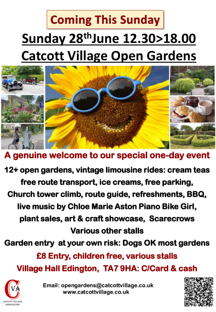 Open Gardens This Sunday 28th June