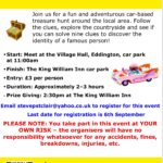 2026 car treasure hunt poster