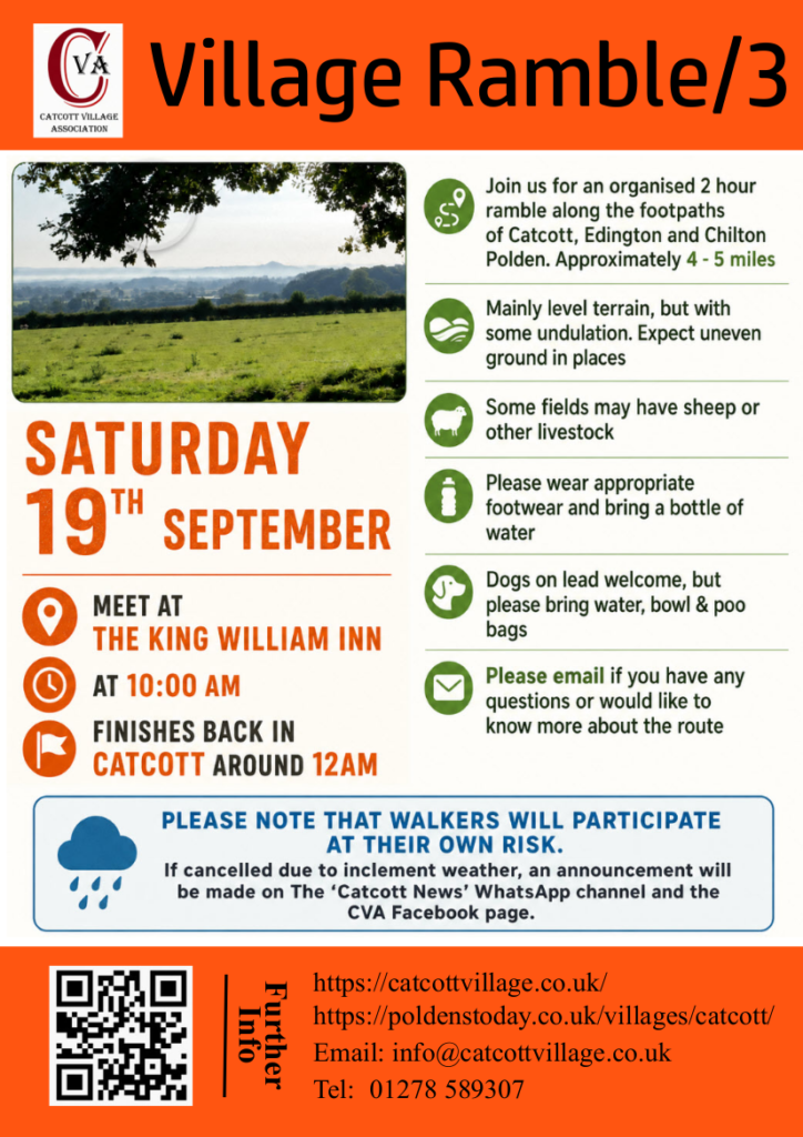 Village Ramble 3 19th September